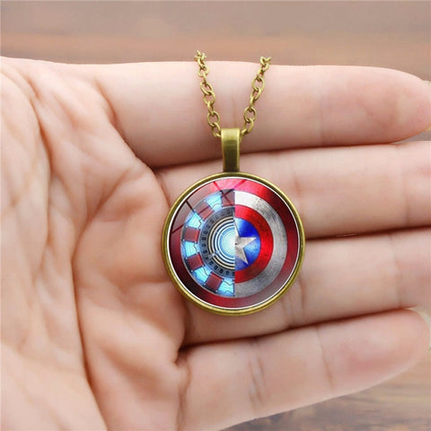 Avengers Endgame Captain America Necklace