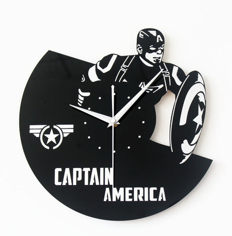 Captain America Wall Clock