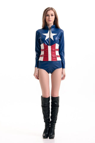 America Captain Cosplay Costume