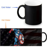 Captain America Color Change Coffee Cup