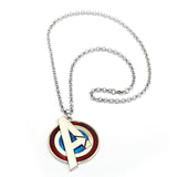 Captain America A Shield Necklace