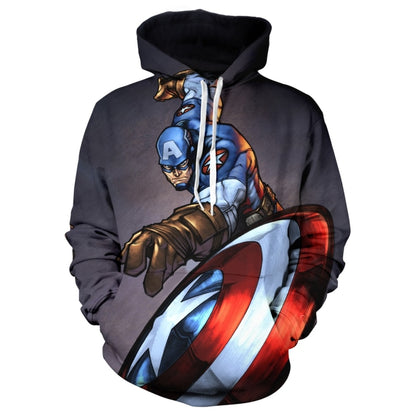 Marvel Heroes Captain America Hoodie